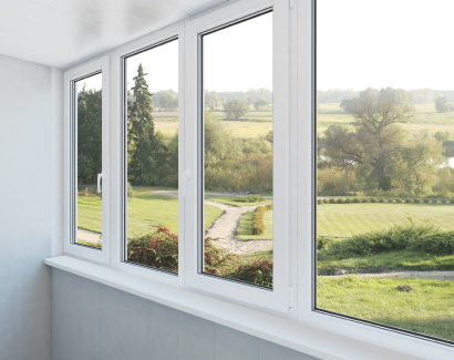 Балконная рама ПВХ